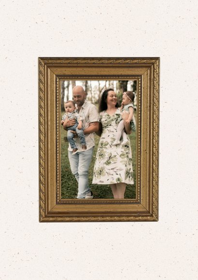 Weihnachsgrußkarte 6 Fotos in Bilderrahmen 2