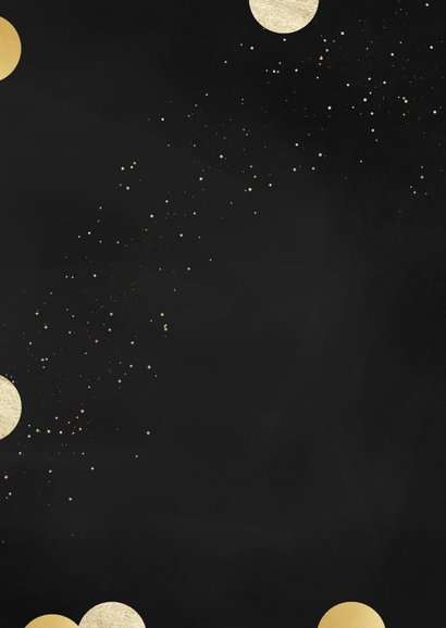 Weihnachts-Fotocollage für 4 Fotos goldenem Konfetti 2