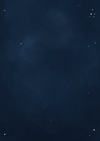 Weihnachtsgrüße Engel 'Lichtblick' Rückseite