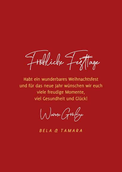  Weihnachtsgrüße Foto mit großer 2026 3