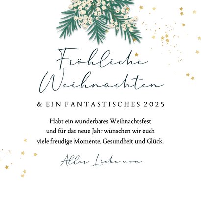 Weihnachtsgrüße Welt-Weihnachtskugel 3