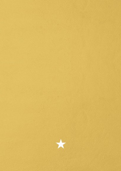 Weihnachtsgrußkarte eigenes Foto 'Merry X-Mas' Rückseite