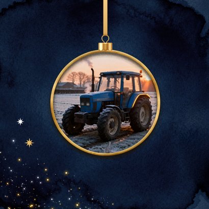Weihnachtsgrußkarte Firmenlogo Foto 2027 Danke Sterne 2