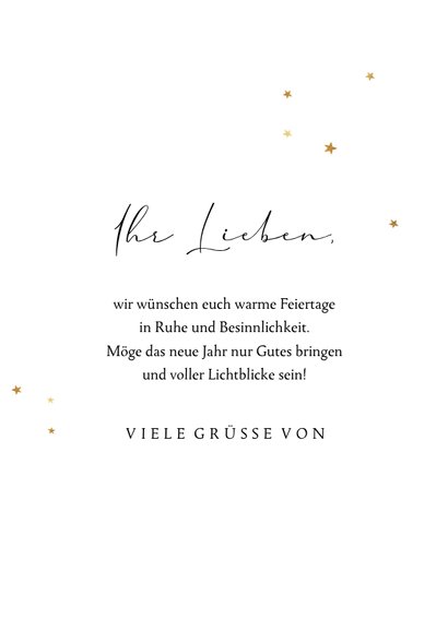 Weihnachtsgrußkarte Zweige im Briefumschlag 3