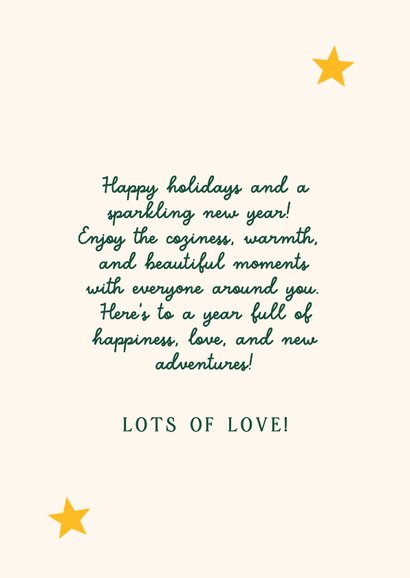 Weihnachtskarte abstrakte Formen Weihnachtsbaum bunt Bonprix 3