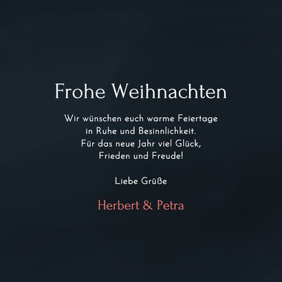 Weihnachtskarte Eichhörnchen mit Mütze im Schnee 3