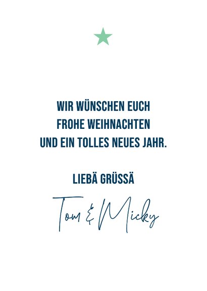 Weihnachtskarte Finnisch 3
