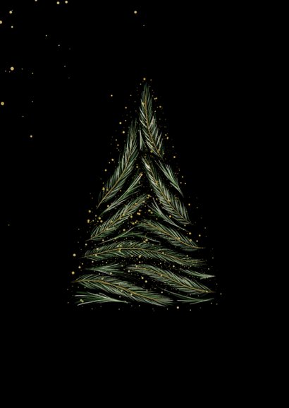 Weihnachtskarte Firma international Weihnachtsbaum 2