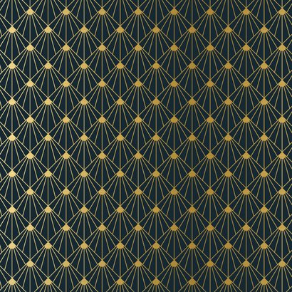 Weihnachtskarte Firma 'Merry Christmas' Art deco Rückseite
