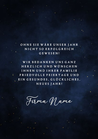 Weihnachtskarte Firma mit Foto, Logo und Jahreszahl 3