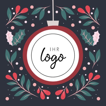 Weihnachtskarte Firma 'Warm Wishes' 2