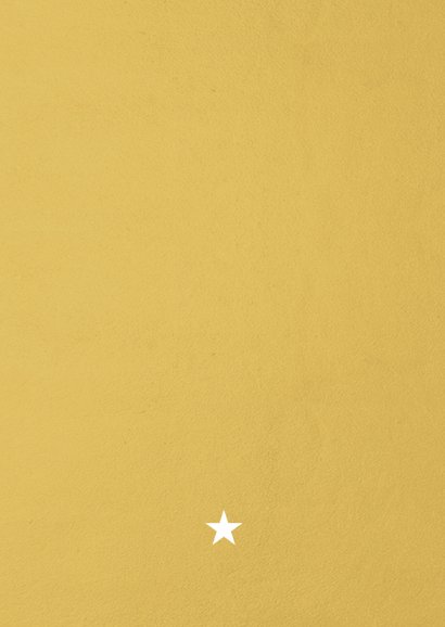 Weihnachtskarte Foto edler Schriftzug 'Merry Christmas'  Rückseite