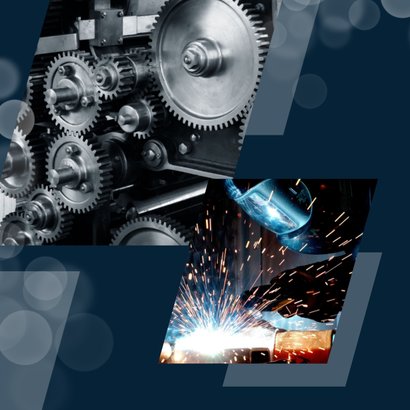 Weihnachtskarte Fotocollage kursiv dunkelblau Lichtpunkte 2