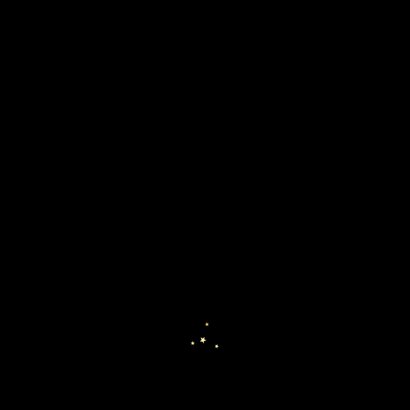 Weihnachtskarte Galaxie goldene 2027 Danke Rückseite