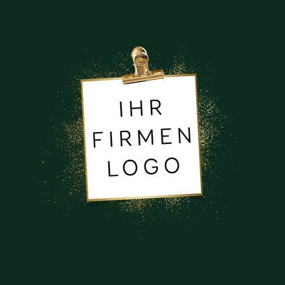 Weihnachtskarte Geschäftspartner englisch Lichter abstrakt 2
