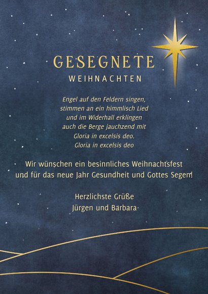 Weihnachtskarte Heilige Drei Könige auf Kamel 3