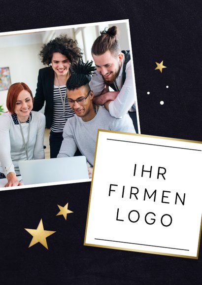 Weihnachtskarte Kunden Sprachen als Weihnachtsbaum 2