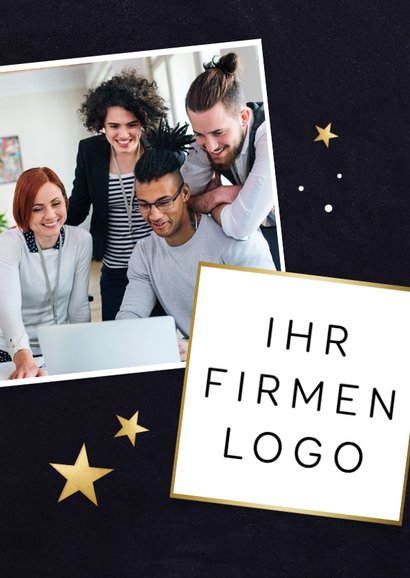 Weihnachtskarte Kunden Sprachen als Weihnachtsbaum 2