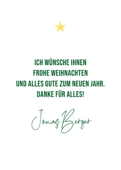 Weihnachtskarte Lieblingslehrer 3