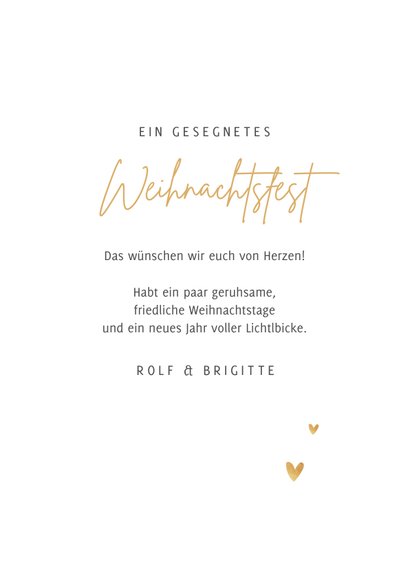 Weihnachtskarte Mistelzweig mit Schleife 3