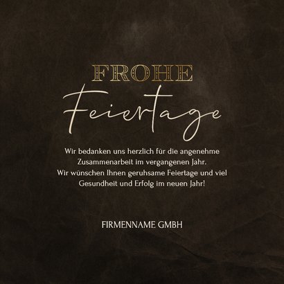 Weihnachtskarte Weltkarte Weihnachtskugel 2026 Logo 3