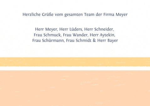 Abschiedskarte mit Hand-Lettering "Alles Gute" 3