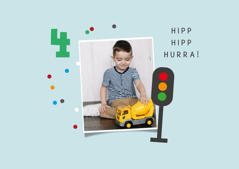 Auto-Geburtstagskarte Kind 2