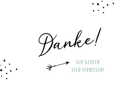 Dankeskarte mit Foto Mitarbeiter 2