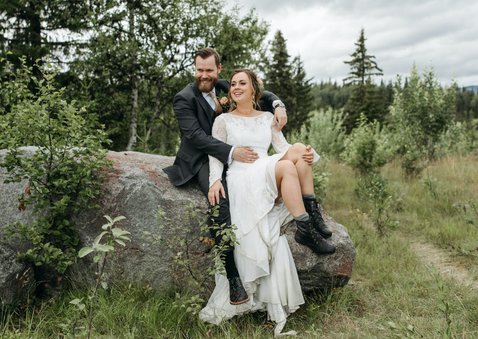 Dankeskarte Trachtenhochzeit Bilderreihe  2