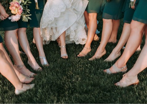 Dankeskarte zur Hochzeit Fotocollage 2