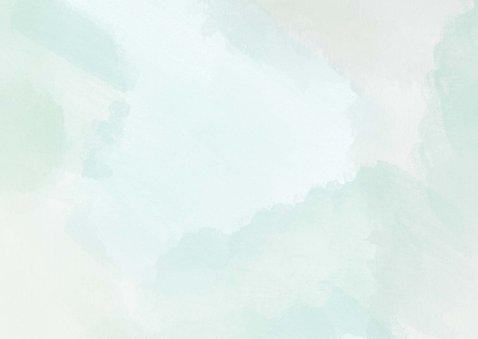 Doppelkarte A6 Aquarell grün quer Falz links blanko 3