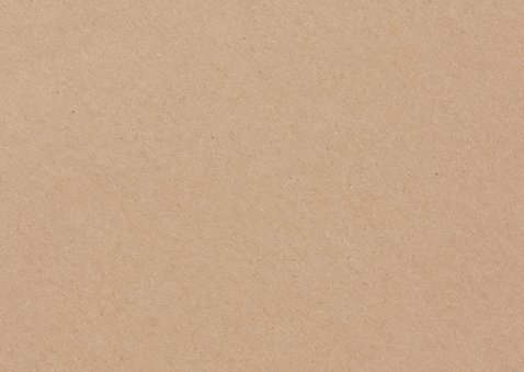 Doppelkarte A6 Querformat Kraft-Struktur Falz oben blanko Rückseite