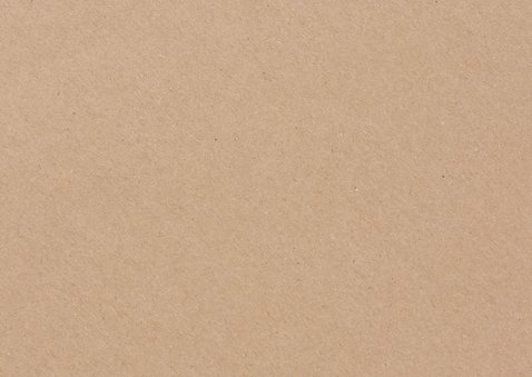 Doppelkarte A6 Querformat Kraft-Struktur Falz oben blanko Rückseite