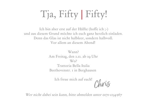 Einladung Fifty-Fifty 1 3