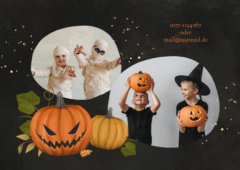 Einladung Kindergeburtstag Halloweenparty 2