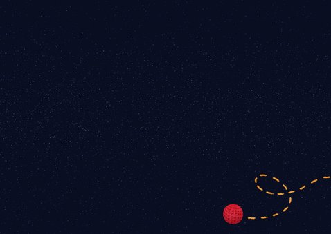 Einladung Minigolf-Party - Funky Lettering 9 Jahre Rückseite