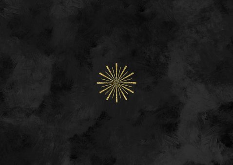 Einladung Neujahrsempfang Feuerwerk Rückseite