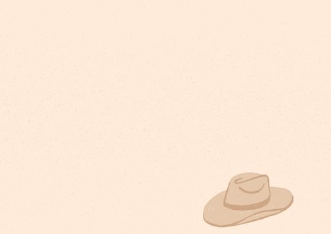 Einladung zum Cowboy-Kindergeburtstag 6 Jahre Rückseite