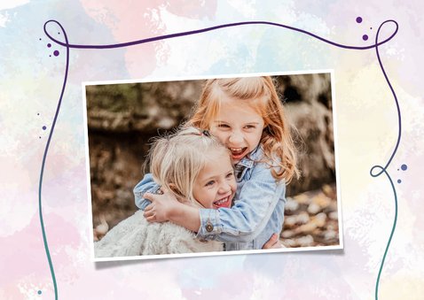 Einladung zum kreativen Kindergeburtstag mit Buntstift 2