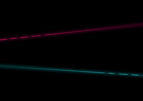 Einladung zur Laserparty Laserstrahlen Rückseite