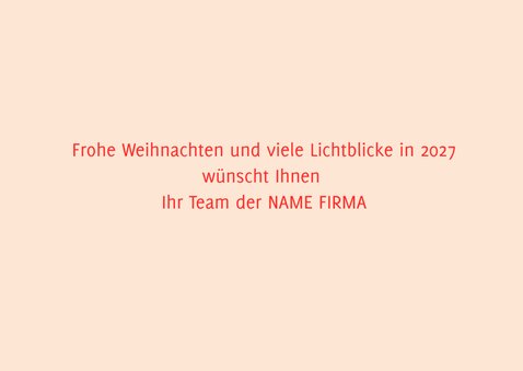 Fair Trade Weihnachtskarte geschäftlich mit Geschenk 3