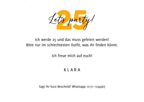 Foto-Einladung Mottoparty 'Bad Taste' 3