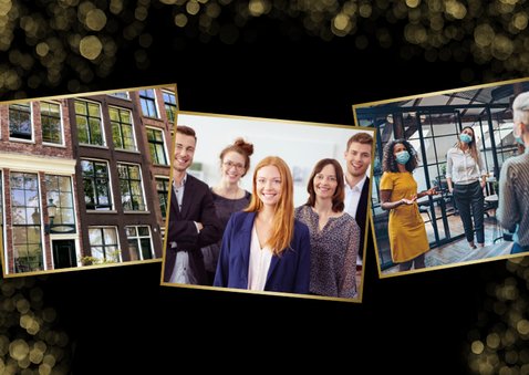 Foto-Weihnachtskarte geschäftlich 2