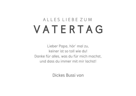 Fotocollage-Karte zum Vatertag 3
