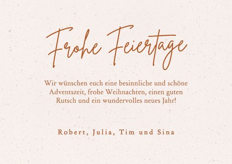 Fotocollage Weihnachtsgrüße Frohes Fest 5 Fotos 3