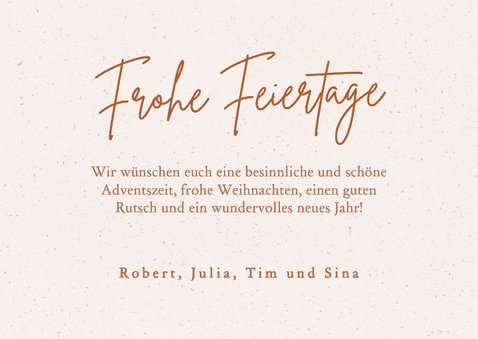 Fotocollage Weihnachtsgrüße Frohes Fest 5 Fotos 3