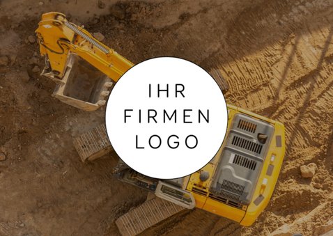 Fotokarte 2026 Weihnachtsgrüße Firma Goldschrift 2