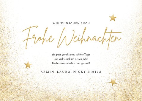 Fotokarte Frohe Weihnachten 3