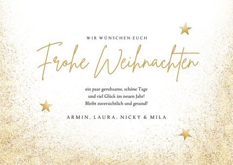 Fotokarte Frohe Weihnachten  3