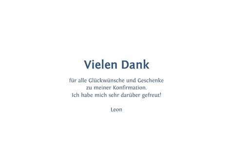 Fotokarte mit zwei Fotos im Hochformat 3